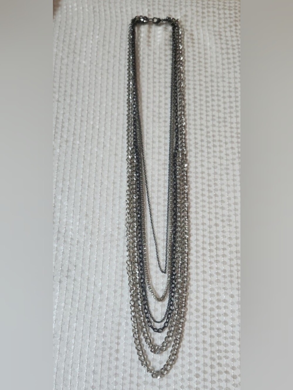 Park Lane Glam And Go  Multi-Chain Mixed Metals Necklace